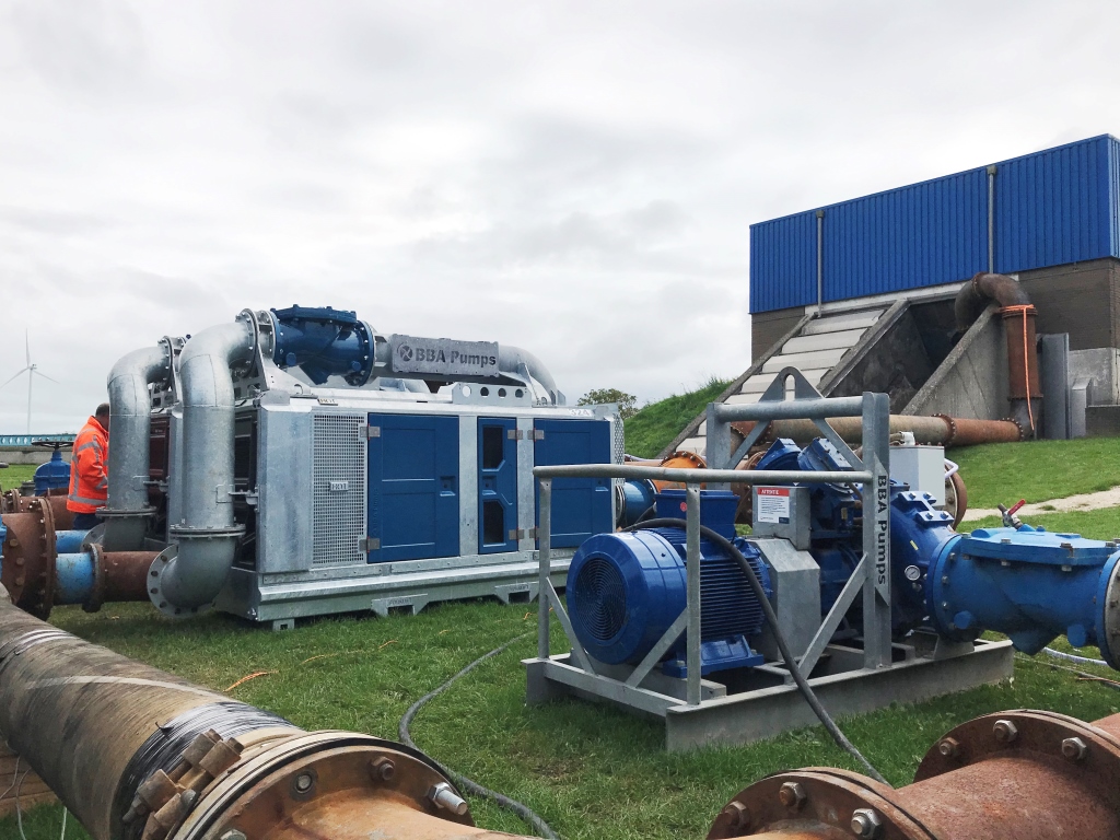 Professional sewage bypass works fully automatic | BBA Pumps