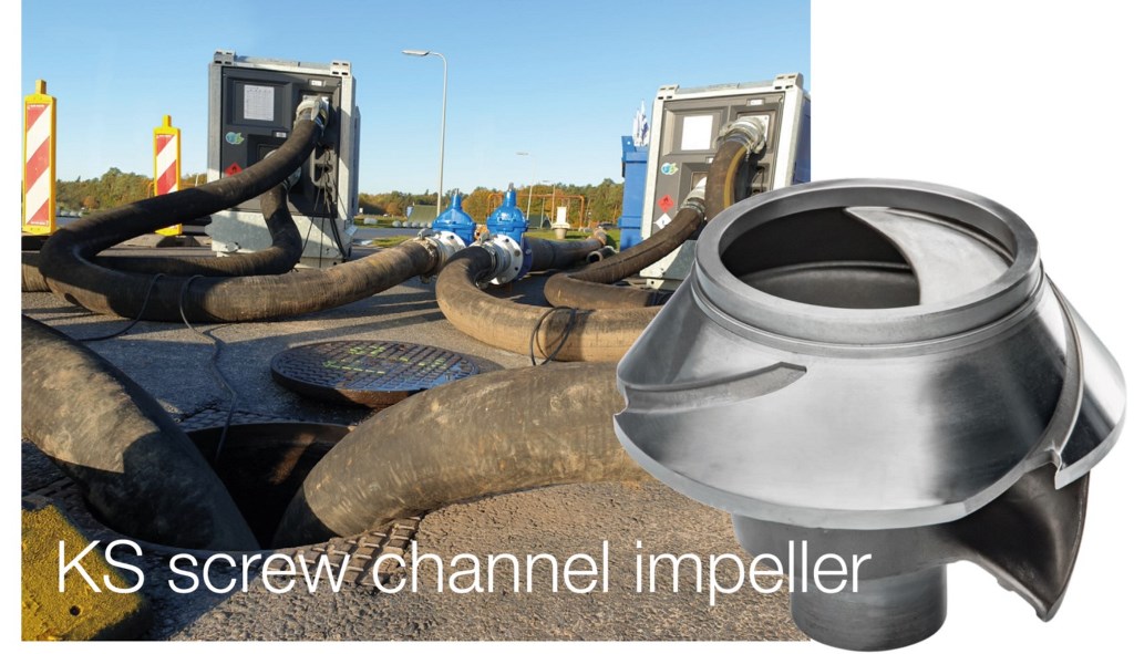 KS screw channel impeller for sewage pumps | BBA Pumps