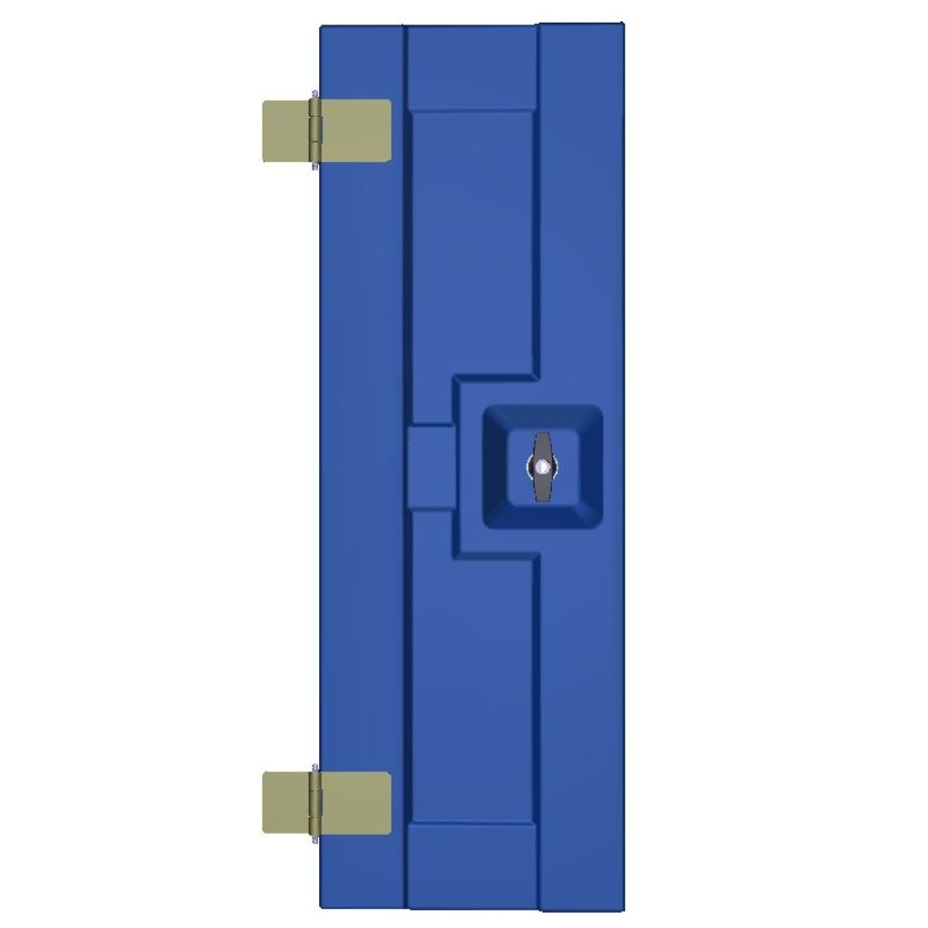 Door M10 HLF Neutr T-kn  blue (std)